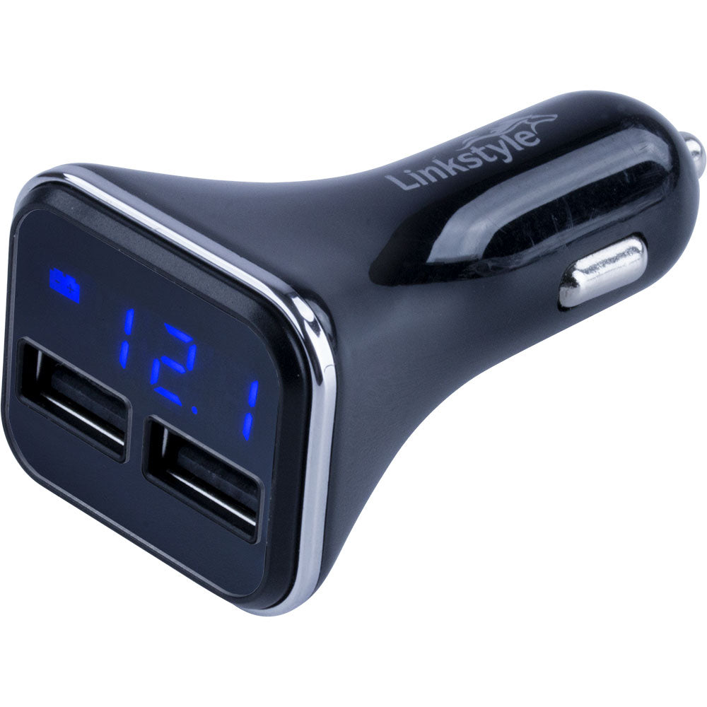 Sea-Dog Dual USB Power Plug w/Voltage/Amp Meter — marine accessories