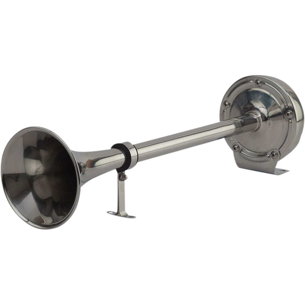 Sea-Dog MaxBlast Stainless Steel Trumpet 12V Horn - Single — marine horns