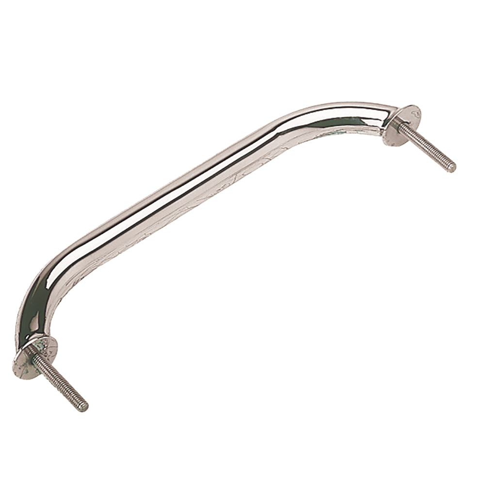 Sea-Dog Stainless Steel Stud Mount Flanged Hand Rail w/Mounting Flange - 10" — marine grab handles