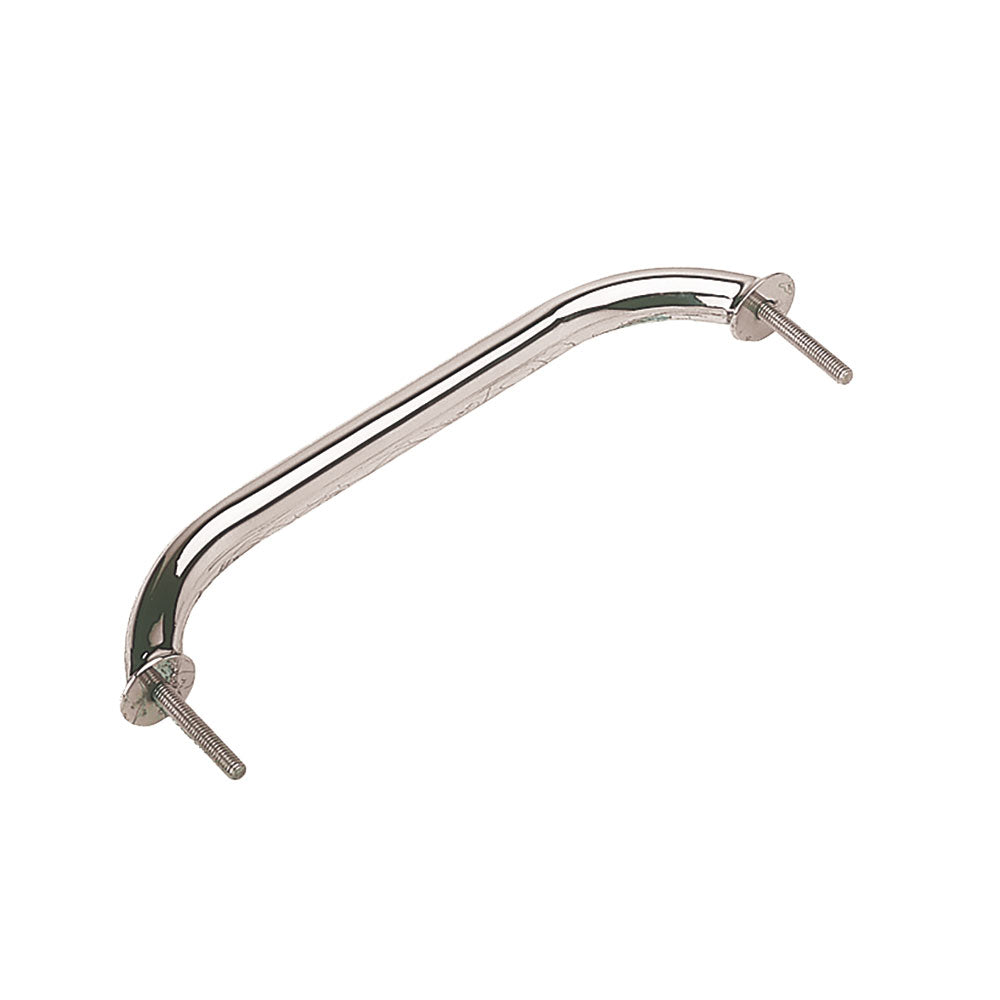 Sea-Dog Sea Dog Stainless Steel Stud Mount Flanged Hand Rail w/Mounting Flange - 12" — marine grab handles