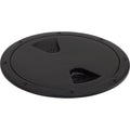 Sea-Dog Screw-Out Deck Plate - Black - 6" — marine deck plates