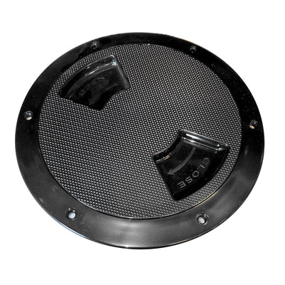 Sea-Dog Textured Quarter Turn Deck Plate - 8"
