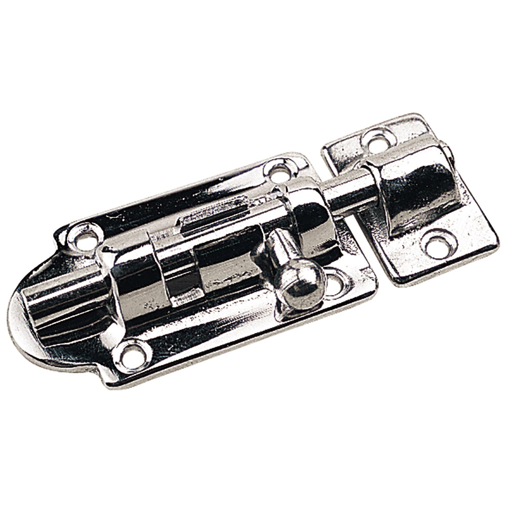 Sea-Dog Barrel Bolt - Chrome Finish - 2-7/8" — marine latches