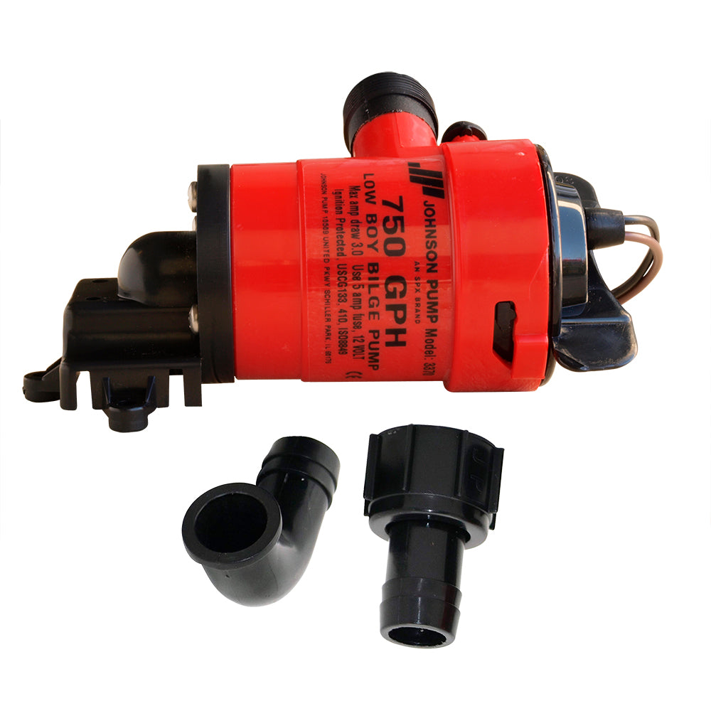 Johnson Pump Low Boy Bilge Pump - 750 GPH - 12V — marine bilge pumps