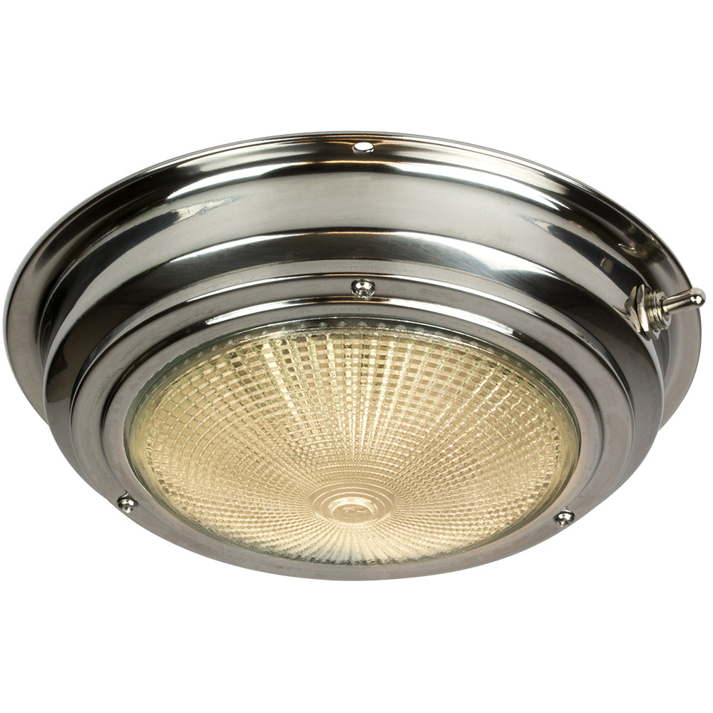 Sea-Dog Stainless Steel Dome Light - 5" Lens — marine interior / courtesy light