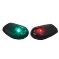 Sea-Dog Black Side Mount LED Navigation Lights - 1 NM - Port & Starboard — marine navigation lights