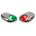 Sea-Dog Stainless Steel Side Mount LED Navigation Lights - 2 NM - Port & Starboard — marine navigation lights