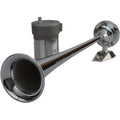 Sea-Dog Chrome Plated Trumpet Airhorn Long Single w/Compressor — marine horns