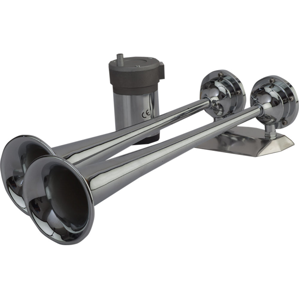Sea-Dog MaxBlast Air Horn - Dual Trumpet — marine horns