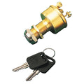 Sea-Dog Brass 3-Position Key Ignition Switch — marine switches & accessories