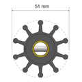 Albin Group Premium Impeller Kit - 51 x 12 x 22mm - 10 Blade - Pin Insert — marine impellers