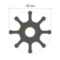Albin Group Premium Impeller Kit 65 x 16 x 37mm - 8 Blade - Spline Insert — marine impellers
