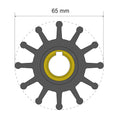 Albin Group Premium Impeller Kit 65 x 15.8 x 51mm - 12 Blade - Key Insert — marine impellers