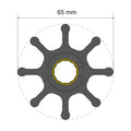 Albin Group Premium Impeller Kit 65 x 16 x 50mm - 8 Blade - Spline Insert — marine impellers