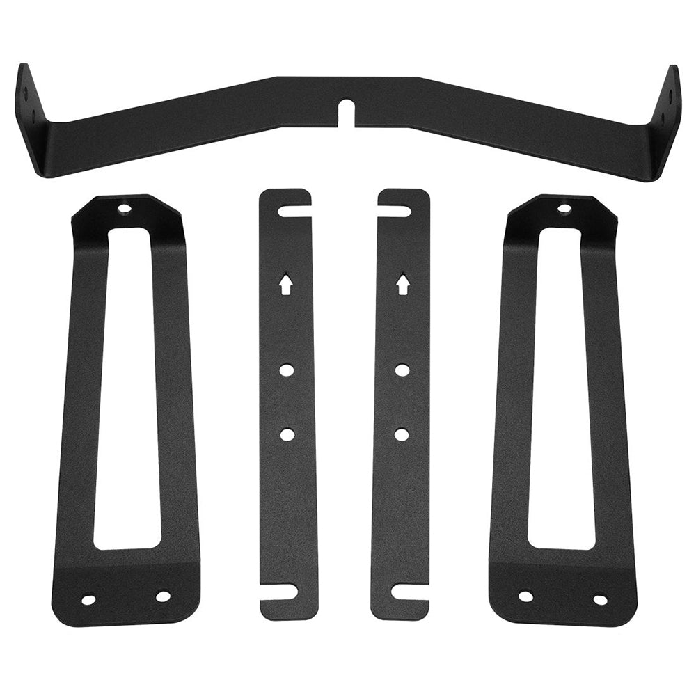 RIGID Industries 2018+ Ford F-150 Hidden Grille Mount f/6" Lightbar - Black — marine accessories