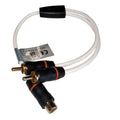 Fusion RCA Cable Splitter - 1 Female to 2 Male - 1' — marine rca cables