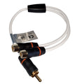 Fusion RCA Cable Splitter - 1 Male to 2 Female - 1' — marine rca cables