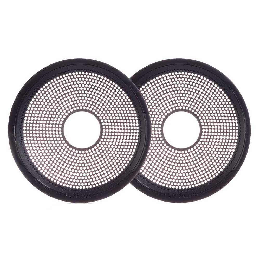 Fusion XS-X77CB 7.7" Classic Grill Cover - Black f/ XS Series Speakers — marine accessories