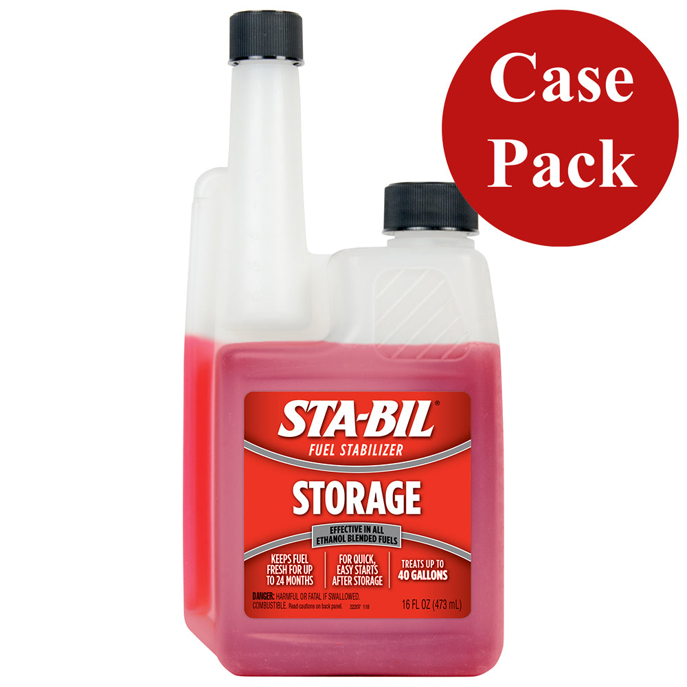 STA-BIL Fuel Stabilizer - 16oz *Case of 12* — marine cleaning