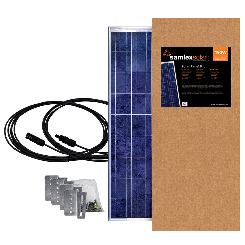 Samlex America Samlex 150W Solar Panel Kit — marine solar panels