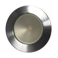 Lunasea Lighting Lunasea Gen 3 Indoor/Outdoor Recessed 3.5” LED Light - 2700K 85 CRI Dimmable COB LED - Warm White/Brushed SS Bezel — marine interior / courtesy light