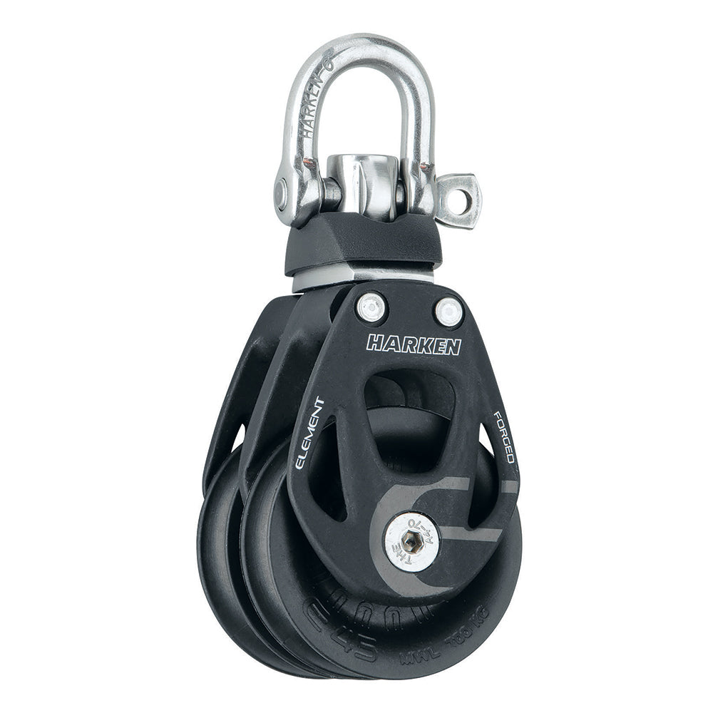 Harken 45mm Double Element Block w/Swivel — marine blocks