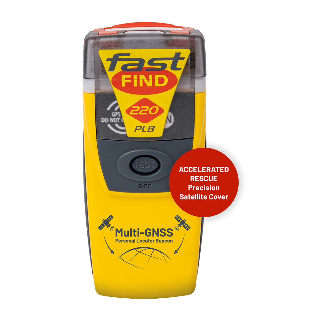 McMurdo FastFind 220™ PLB - Personal Locator Beacon — marine outdoor