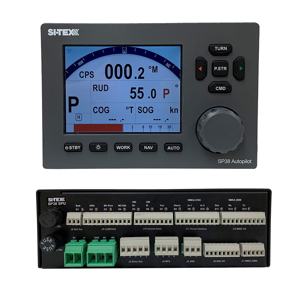 SI-TEX SP38-17 Autopilot Core Pack Only, No Feedback, Compass or Pump — marine autopilots