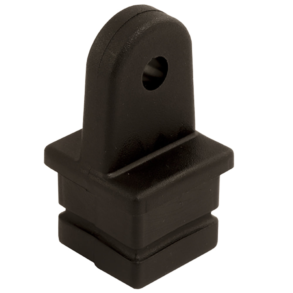 Sea-Dog Nylon Square Tube Top Insert - Black - 1" — marine bimini top fittings