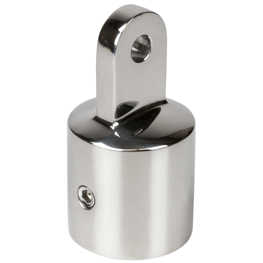 Sea-Dog Stainless Top Cap - fits 1" O.D. tube -1/4" pin — marine bimini top fittings