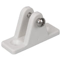 Sea-Dog Nylon Deck Hinge - White — marine bimini top fittings