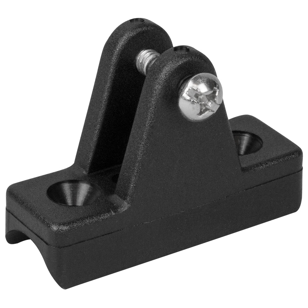 Sea-Dog Nylon Concave Deck Hinge - Black — marine bimini top fittings