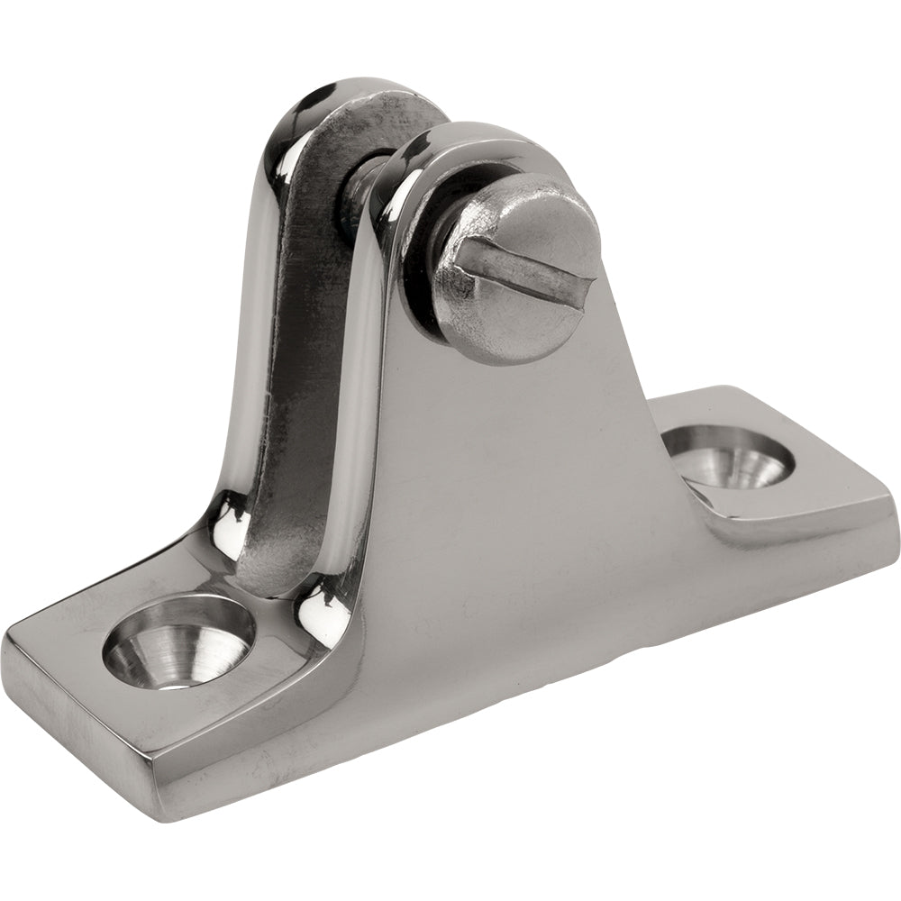 Sea-Dog Stainless Steel Angle Base Deck Hinge — marine bimini top fittings