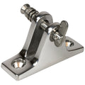 Sea-Dog Stainless Steel Angle Base Deck Hinge - Removable Pin — marine bimini top fittings