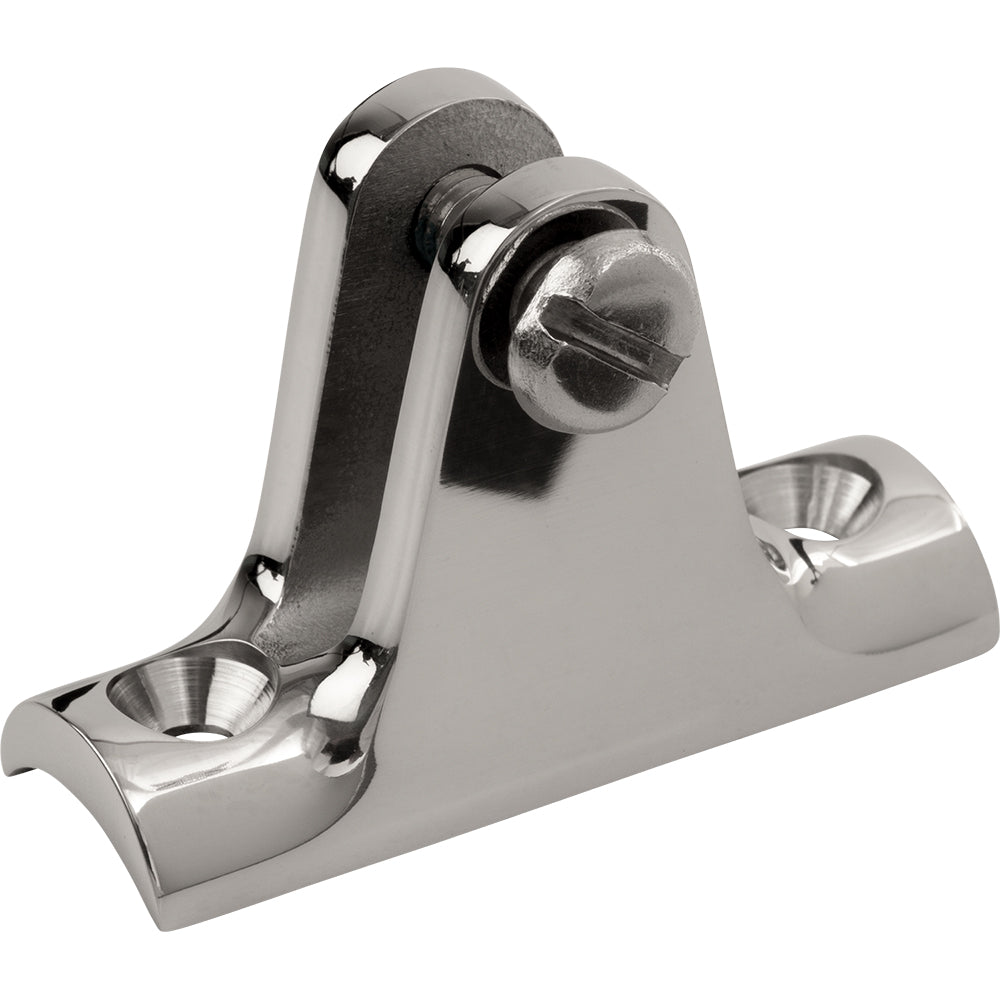 Sea-Dog Stainless Steel 90° Concave Base Deck Hinge — marine bimini top fittings