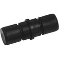 Sea-Dog Nylon Tube Connector - Black - 7/8" — marine accessories
