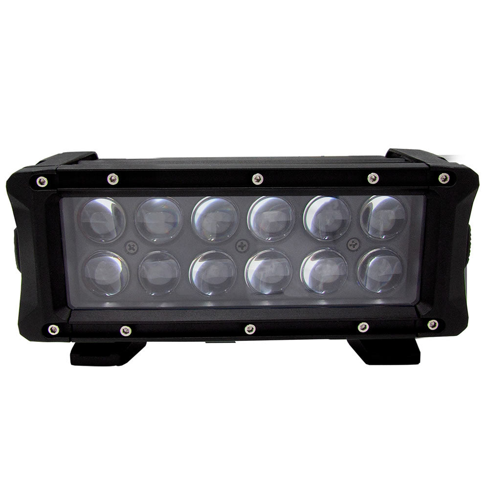 HEISE LED Lighting Systems HEISE Infinite Series 8" RGB Backlite Dualrow Bar - 12 LED — marine light bars