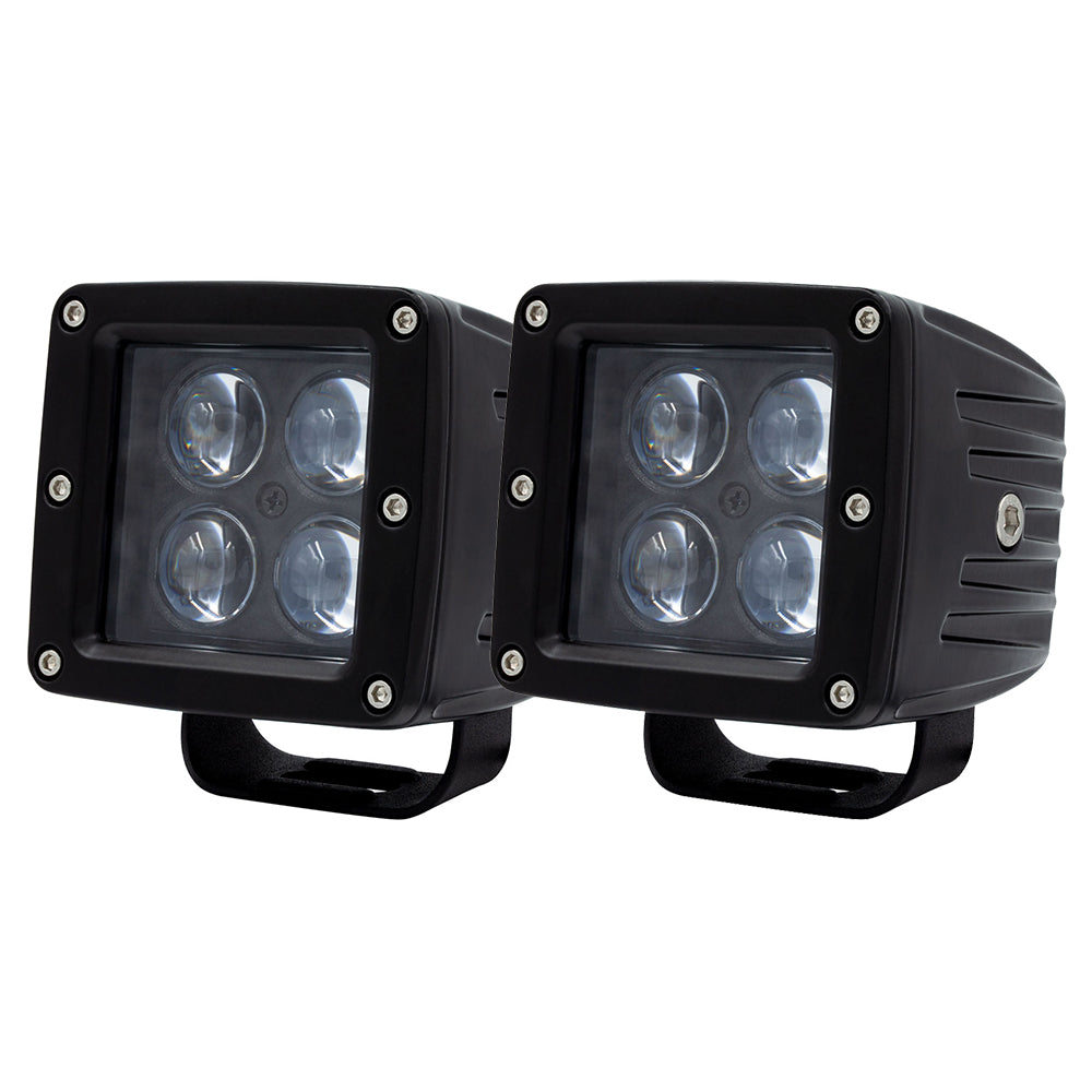 HEISE LED Lighting Systems HEISE 3" 4 LED Cube Light - 2-Pack — marine pods & cubes