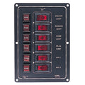 Sea-Dog Aluminum Switch Panel Vertical - 6 Switch — marine electrical panels