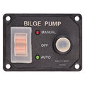 Sea-Dog Splash Guard Bilge Pump Panel w/Circuit — marine electrical panels