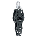 Harken 40mm Carbo Air Fiddle Block w/Swivel & Becket — marine blocks