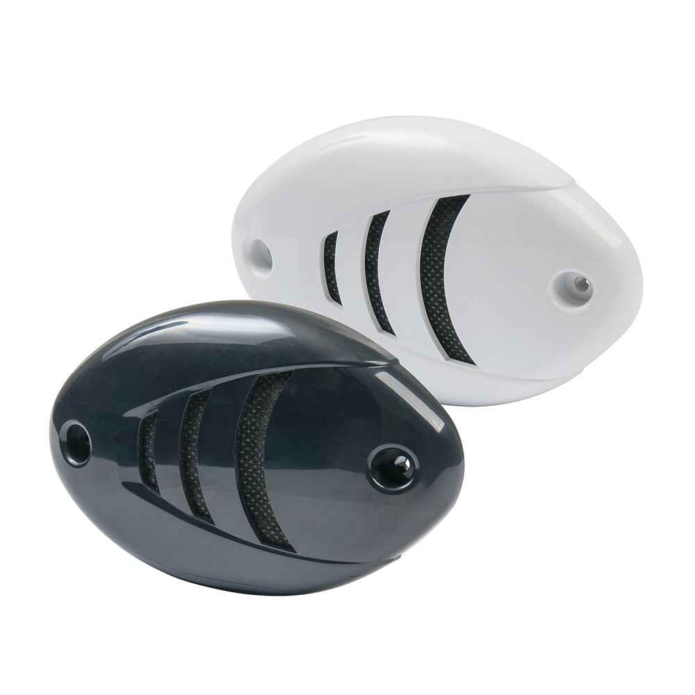Marinco 12V Drop-In Low Profile Horn w/Black & White Grills — marine horns