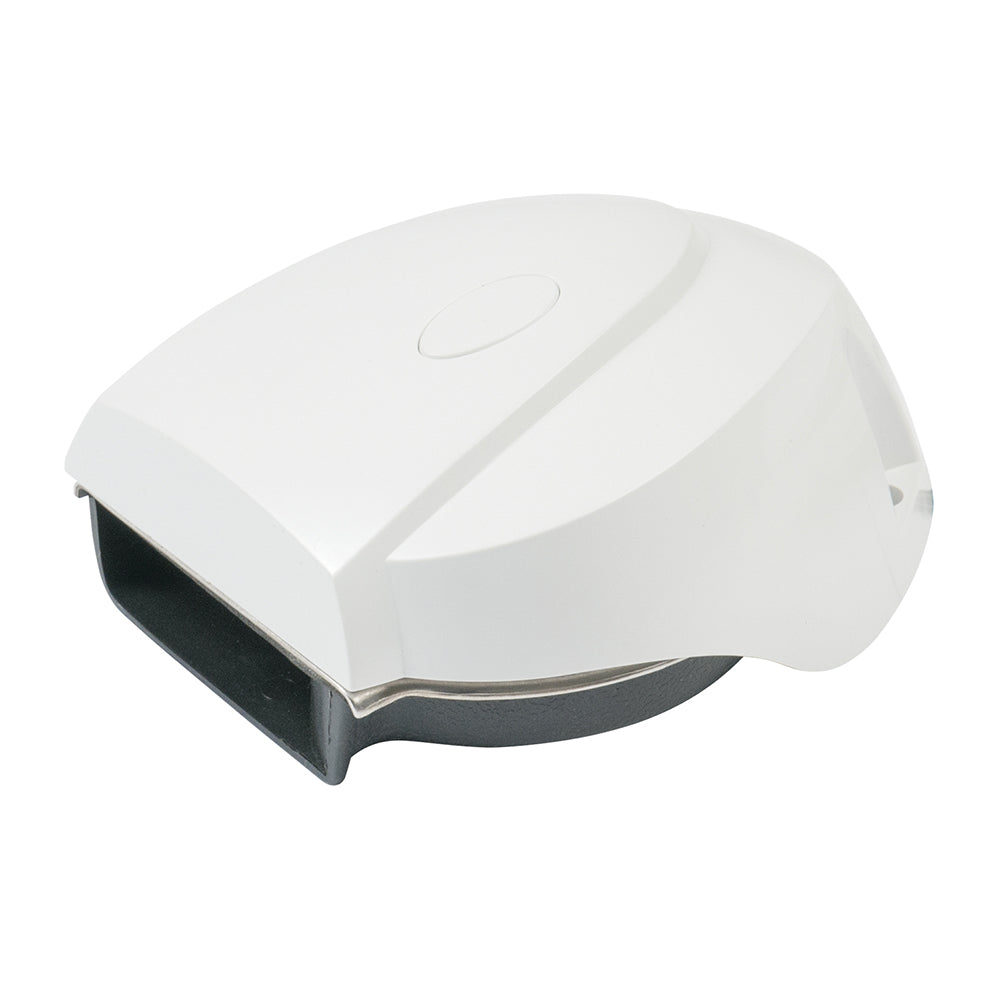 Marinco 12V MiniBlast Compact Single Horn w/White Cover — marine horns