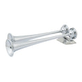 Marinco 12V Chrome Plated Dual Trumpet Air Horn — marine horns