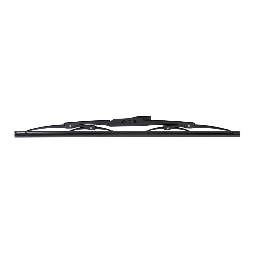 Marinco Deluxe Stainless Steel Wiper Blade - Black - 12" — marine windshield wipers