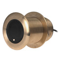 Raymarine B75M 600W Medium Frequency CHIRP Transducer 20° Tilt Single Operation Cable f/1 Transducer Install — marine transducers