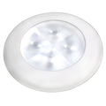 Hella Marine Courtesy Light - Warm White w/White Rim — marine interior / courtesy light