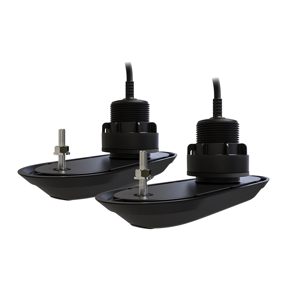 Raymarine RV-312 RealVision™ 3D Transducers - Pair - Nylon Thru-Hull 12° Deadrise — marine transducers