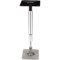 Attwood Marine Attwood SWIVL-EZE Lock'N-Pin 3/4" Pedestal Kit 13" Post 7" x 7" Stainless Steel Base Plate Threaded — marine seating