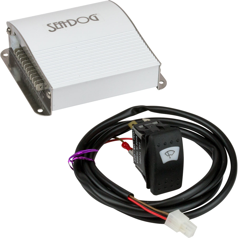 Sea-Dog Synchronized Wiper Control - Powder Coated Aluminum/Stainless Steel — marine windshield wipers